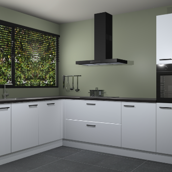 Sneeuwwitte keuken Rhodos 54340