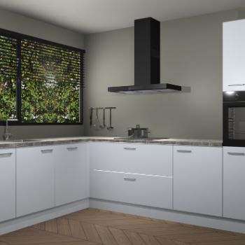 Sneeuwwitte keuken Rhodos 54369