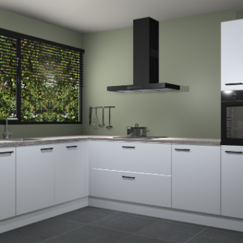 Sneeuwwitte keuken Rhodos 54384