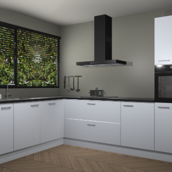 Sneeuwwitte keuken Rhodos 54428