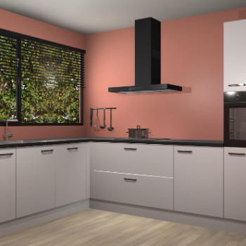 Zijdegrijze keuken Rhodos 54572