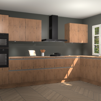 Astoria eiken greeploze keuken Graz 72951