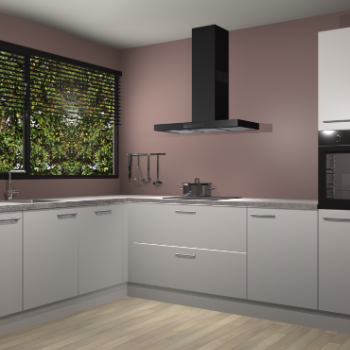 Zijdegrijze keuken Rhodos 54646