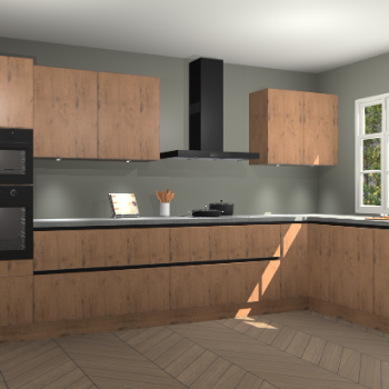 Astoria eiken greeploze keuken Graz 72987