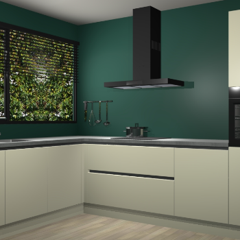 Magnolia greeploze keuken Rhodos 54686