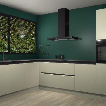 Magnolia greeploze keuken Rhodos 54704