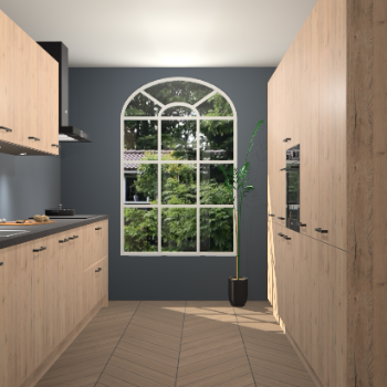 Madera Natuur keuken Dawei 89132