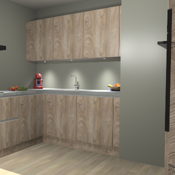 Cantaro Eiken greeploze keuken Noorwegen 42990