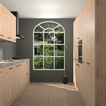 Madera Natuur keuken Dawei 89139