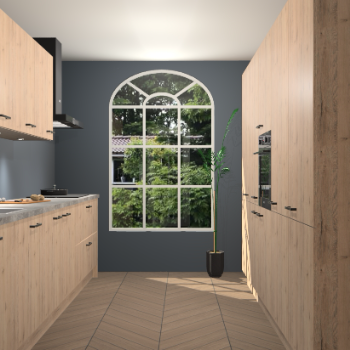 Madera Natuur keuken Dawei 89140