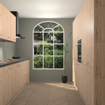 Madera Natuur keuken Dawei 89149