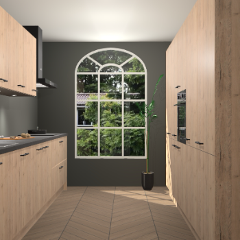 Madera Natuur keuken Dawei 89151