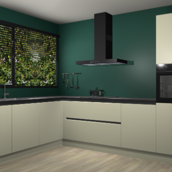 Magnolia greeploze keuken Rhodos 54752