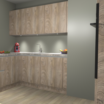 Cantaro Eiken greeploze keuken Noorwegen 42893