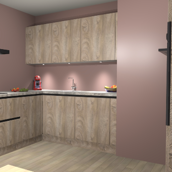 Cantaro Eiken greeploze keuken Noorwegen 42832