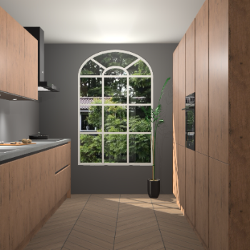 Astoria Eiken greeploze keuken Dawei 89166