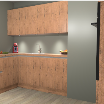 Astoria Eiken greeploze keuken Noorwegen 43814