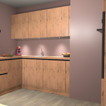 Astoria Eiken greeploze keuken Noorwegen 43817