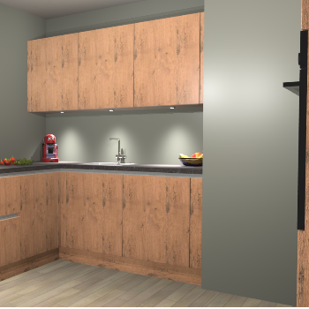 Astoria Eiken greeploze keuken Noorwegen 43921