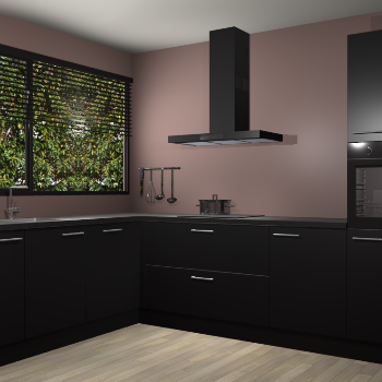 Zwarte keuken Rhodos 54797