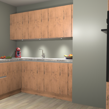 Astoria Eiken greeploze keuken Noorwegen 43922