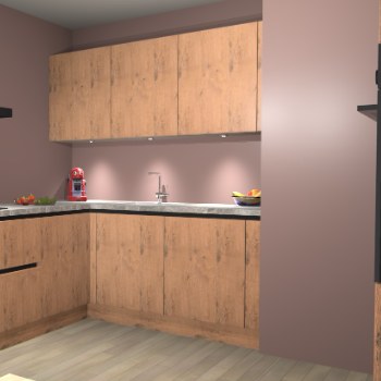 Astoria Eiken greeploze keuken Noorwegen 43937