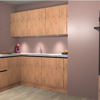 Astoria Eiken greeploze keuken Noorwegen 43938