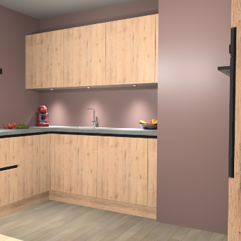 Madera Natuur greeploze keuken Noorwegen 43796