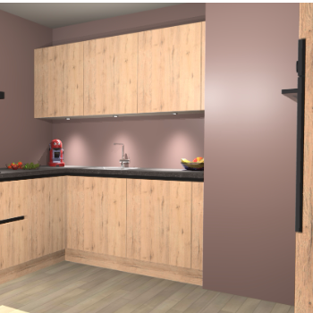 Madera Natuur greeploze keuken Noorwegen 43797