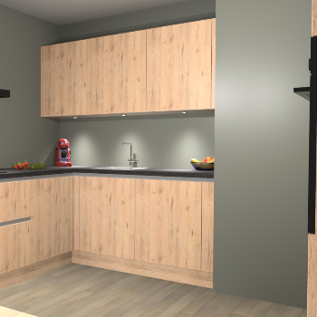 Madera Natuur greeploze keuken Noorwegen 43779