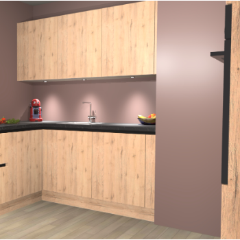 Madera Natuur greeploze keuken Noorwegen 43800