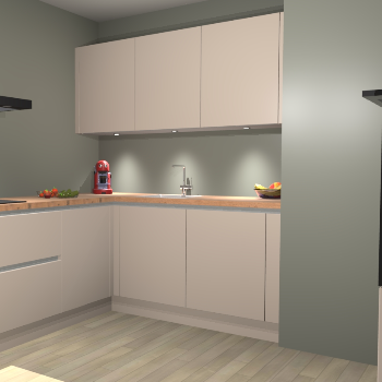 Kasjmier greeploze keuken Noorwegen 43076