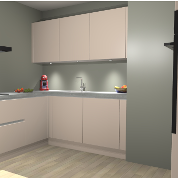 Kasjmier greeploze keuken Noorwegen 43075