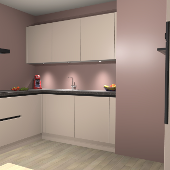 Kasjmier greeploze keuken Noorwegen 43089