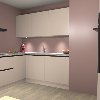 Kasjmier greeploze keuken Noorwegen 43059