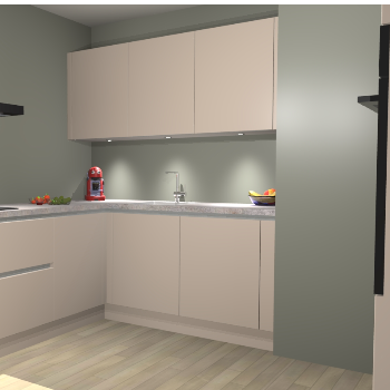 Kasjmier greeploze keuken Noorwegen 43044