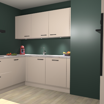 Kasjmier keuken Noorwegen 43010