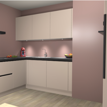 Kasjmier greeploze keuken Noorwegen 42941