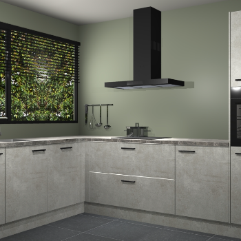 Beton Opaal keuken Rhodos 56336