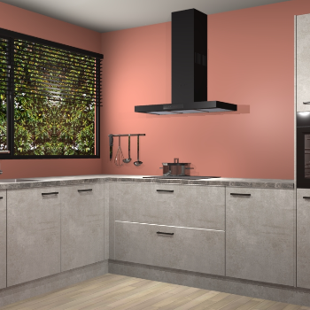 Beton Opaal keuken Rhodos 56337