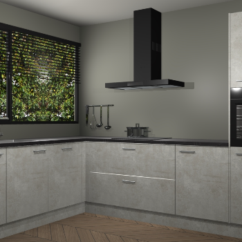 Beton Opaal keuken Rhodos 56374