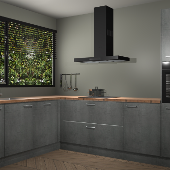 Beton Parelgrijs keuken Rhodos 56387