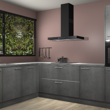 Beton Parelgrijs keuken Rhodos 56505