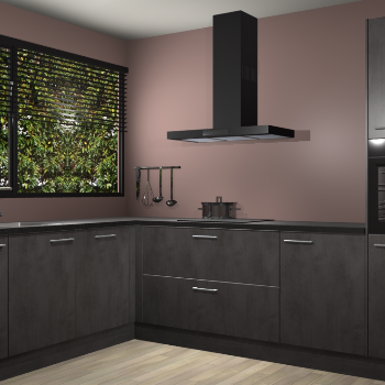 Beton Antraciet keuken Rhodos 56690