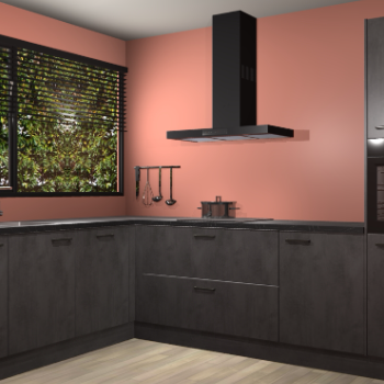 Beton Antraciet keuken Rhodos 56742