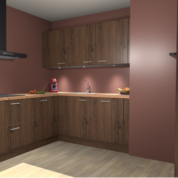 Noten keuken Noorwegen 44106