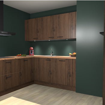 Noten keuken Noorwegen 44108