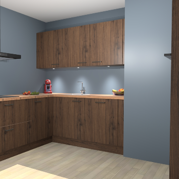 Noten keuken Noorwegen 44109