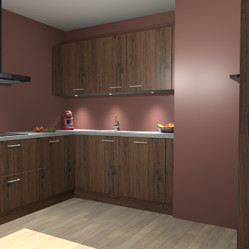 Noten keuken Noorwegen 44159