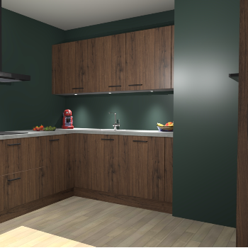 Noten keuken Noorwegen 44161